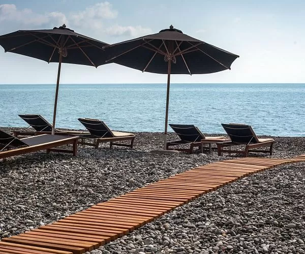 Приватный пляж